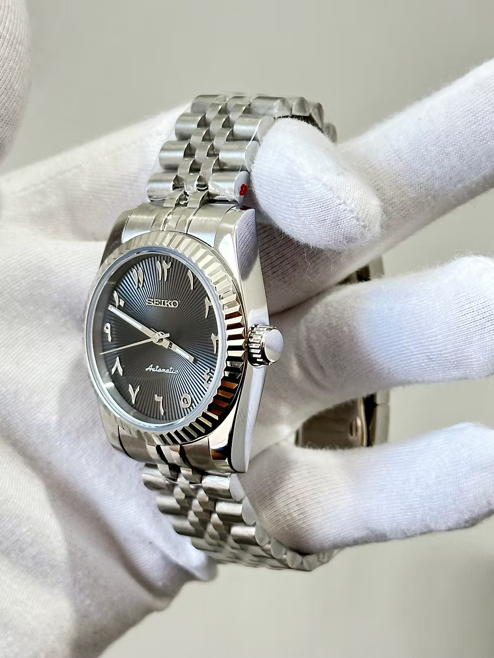 Seiko black dial